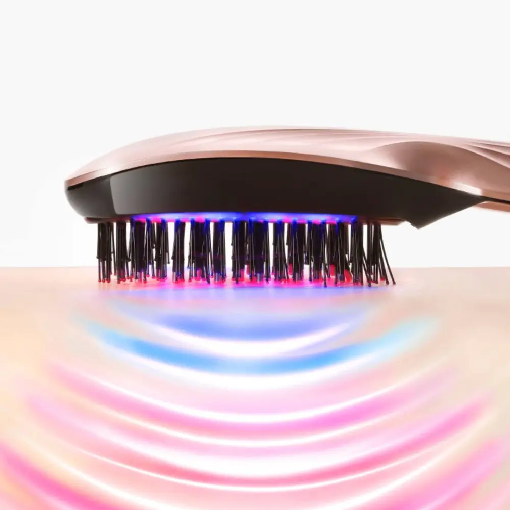 PLAMINE Clione Spa+ - Щітка для догляду за волоссям з LED терапією - фото №4 PLAMINE Clione Spa+ - Щітка для догляду за волоссям з LED терапією - фото №4